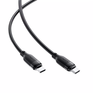 Acefast C16-03 USB-kaapeli USB-C - USB-C 1,2 m musta