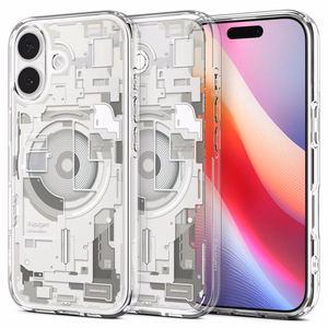 Spigen Ultra Hybrid Mag Magsafe Suojakuori iPhone 17:lle Zero One Natural Titanium