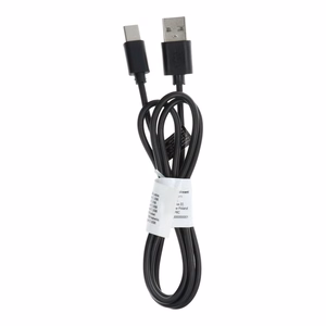 Kaapeli USB A - Type C 2.0 C366 (liitin pitkä: 8 mm) 1 m musta