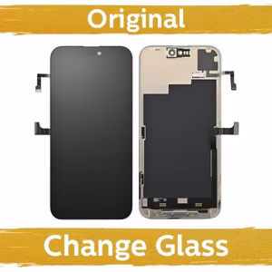LCD Näyttö yhteensopiva iPhone 15 Pro Max Musta (Uusittu: Kiina)