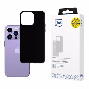 Apple iPhone 14 Pro - 3mk Matt Case suojakuori musta