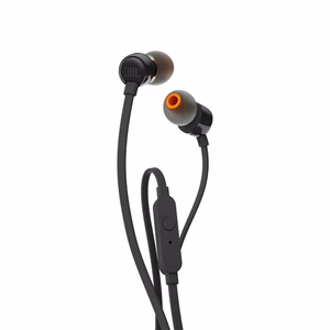 JBL Tune 110 in-ear-kuulokkeet 3,5 mm mini jack -liitännällä ja kaukosäätimellä, musta