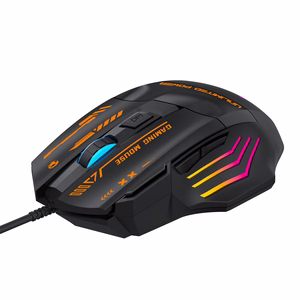 Wozinsky WMGK-1179W langallinen optinen pelihiiri, 7200 DPI, taustavalaistu, musta