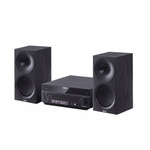 AKAI AM-301B – mikro-Hi-Fi-järjestelmä, 40 W (2 × 20 W), CD/MP3, Bluetooth, USB, FM, AUX, musta