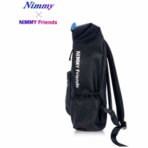 NIMMY Cool&Cute 2.0 Dog -kannettavan reppu, musta
