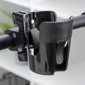 FSCGE-105 bicycle bottle cage with mounting bracket – black