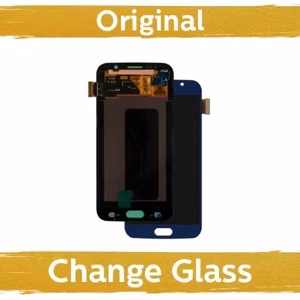 LCD-näyttö yhteensopiva Samsung G920 S6 tummansininen (uudistettu: Kiina)