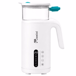 Momini TinyCook 6-in-1-höyrytehosekoitin maidonvalmistustoiminnolla