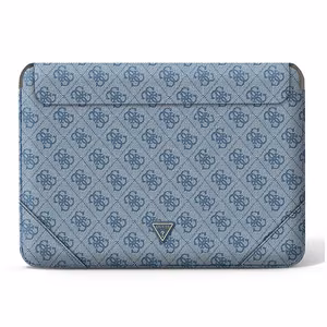 Guess 4G Uptown Triangle Logo case for a 16" laptop - blue