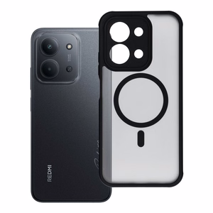 Suojakuori Xiaomi Redmi 15C:lle (173,16 x 81,07 x 8,2) Full Matte Mag Cover yhteensopiva MagSafe musta