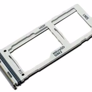 SIM-kortin pidike Samsung M526 M52 5G valkoinen alkuperäinen (service pack)