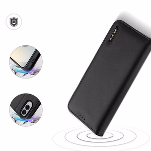 Dux Ducis Hivo Samsung Galaxy S25 Edge Suojakuori kielekkeella ja RFID-suojauksella - musta