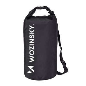 Wozinsky WWK-30 vedenpitävä laukku SUP-kajakille 30 l - musta