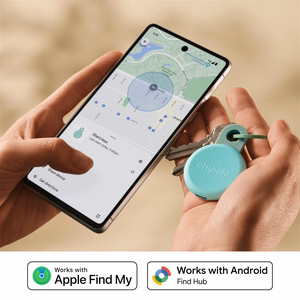 Chipolo LOOP – Ladattava Bluetooth-paikannin silikonilenkillä, iOS- ja Android-laitteille, minttu