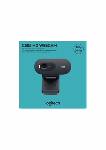 Logitech C505 webcam 1280 x 720 px USB Black