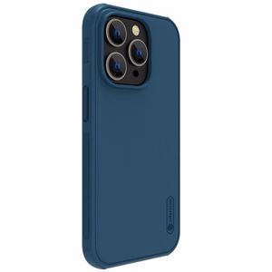 Kotelo Nillkin Super Frosted Shield Pro Magnetic Apple iPhone 14 Pro Max sininen