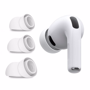 Tech-Protect Kuulokkeiden Korvatapit AirPods Pro 3 kokoina S / M / L 3-Pack - Valkoinen