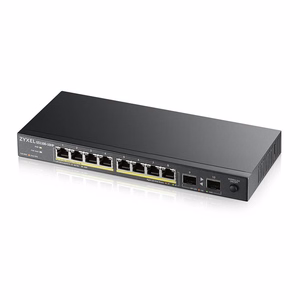 Zyxel GS1100-10HP v2 hallitsematon Gigabit Ethernet PoE -verkkokytkin, 10/100/1000 Mb/s, musta