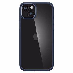 Spigen Ultra Hybrid iPhone 15 Plus Suojakuori - Tummansininen