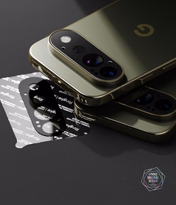 Ringke Tempered Glass kameran linssisuoja mallille Google Pixel 11 Pro, 2 kpl – musta