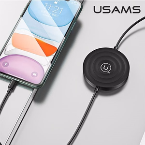 Charger USAMS "CC096" for iWatch Black + "lightning" cable