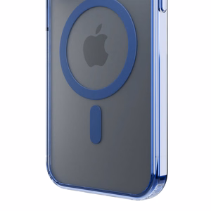 3mk Frosty MagCase sininen Suojakuori Apple iPhone 15 Plus:lle - sininen