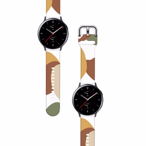 Hihna Moro Samsung Galaxy Watch 45 / 46 / 47 mm silikoni rannekorun kellonauha - kuvio 4