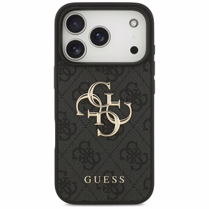 Guess 4G Big Logo Suojakuori iPhone 17 Pro:lle - Musta