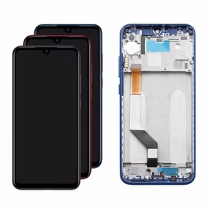 LCD Display Compatible With Xiaomi Redmi 7 With Blue Frame HQ