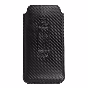Wonder CARBON Suojakuori (koko M) iPhone 5:lle/Nokia 215 4G/225/5310 2020 musta