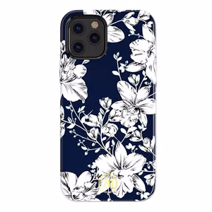 Kingxbar Blossom kotelo koristeltu alkuperäinen Swarovski-kristallit iPhone 12 mini monivärinen (Lily)