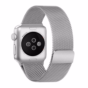 Magnetic Strap Apple Watch 38/40mm Magneettinen Hihna Apple Watch Ranneke - punainen