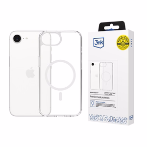 3mk Armor MagCase Suojakuori iPhone 16E:lle - läpinäkyvä