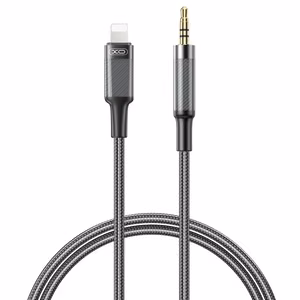 XO äänikaapeli NB-R279A Lightning - jack 3,5mm 1,0m musta
