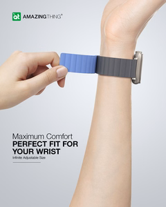 Amazing Thing Band Smoothie Mag AWSPMGB for Apple Watch 49/45/41 grey