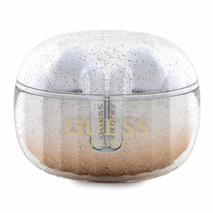 Guess Bluetooth kuulokkeet GUTWSHDGKEED TWS GLITTER GRADIENT kultainen