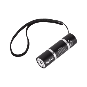 Aluminium flashlight, 1 W