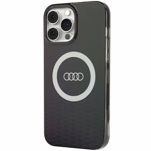 Audi IML Big Logo MagSafe Suojakuori iPhone 13 Pro / 13:lle - musta