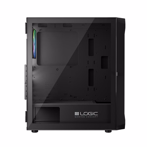 Logic PORTOS ARGB MINIDI USB 3.0 Case Black