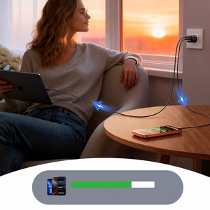 Charger Joyroom (JR-TG7) (1xUSB-C;1xUSB 3A 33W) black
