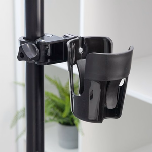 FSCGE-105 bicycle bottle cage with mounting bracket – black