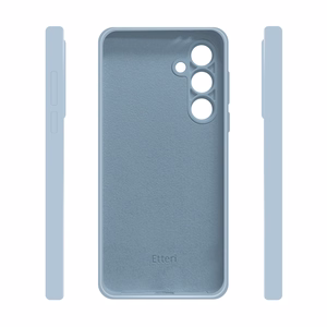 Etteri Silicone case for Samsung Galaxy S24 FE light blue