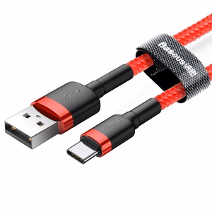 USB-C cable Baseus Cafule 2A 2m (red)
