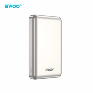 BWOO P82 BO 10000mah 15w power bank wireless charging light grey