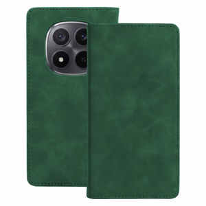 Smart Suede -kuori mallille Xiaomi Redmi Note 15 Pro 5G, vihreä