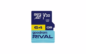 GOODRAM microSDXC 64GB V30 UHS I U3 RIVAL + sovitin