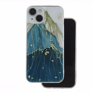 Gold Glam puhelinkuori iPhone 15 6,1' vuori
