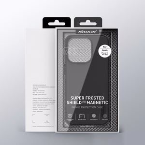 Kotelo Nillkin Super Frosted Shield Pro Magnetic Apple iPhone 14 Pro Max sininen