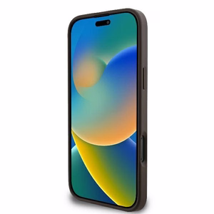 Guess 4G Big Logo kotelo iPhone 16 Pro Max - ruskea