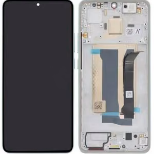 LCD screen Xiaomi Poco X7 Pro 5G with touch screen with frame Green original (service pack)
